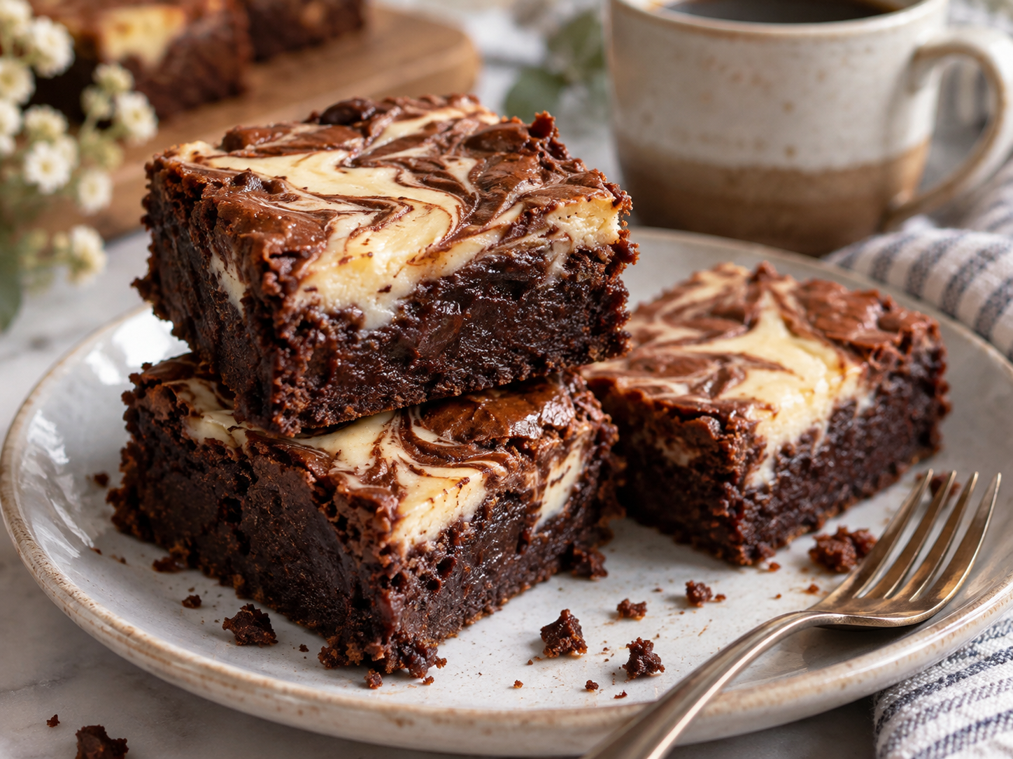 Myriams Cream Cheese Brownies