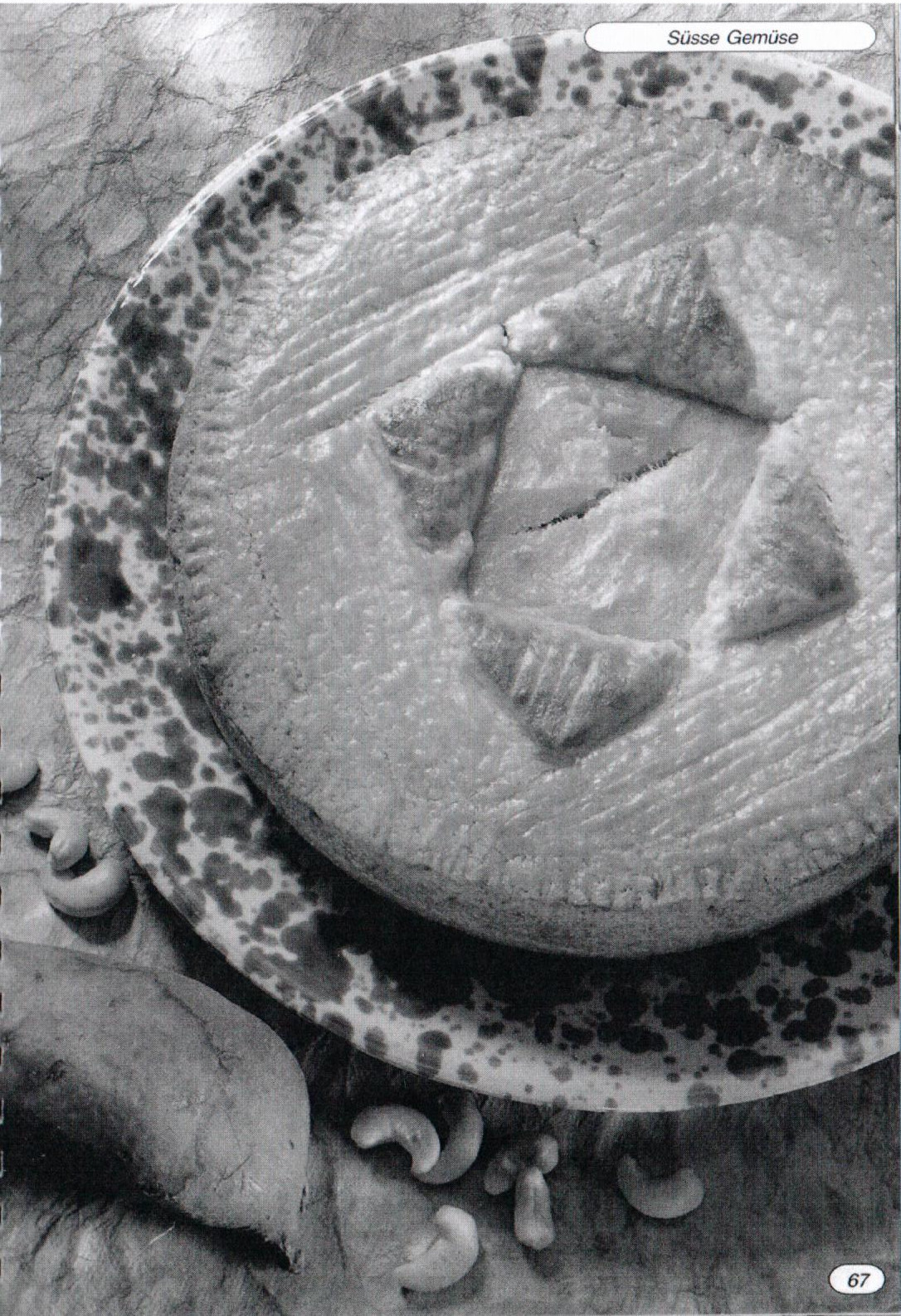 Batatenkuchen / Süsskartoffelkuchen