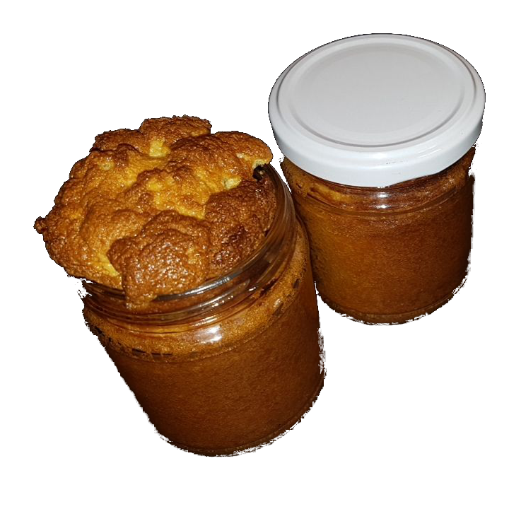 Kuchen im Glas