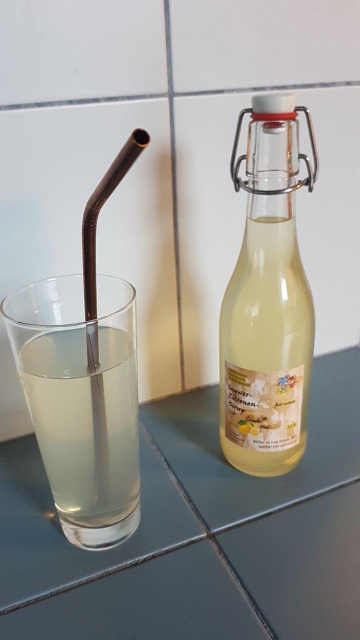 Ingwer-Zitronen-Sirup