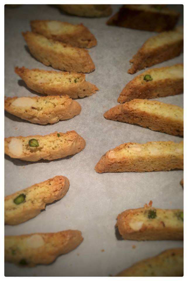 Cantuccini mit Pistazien