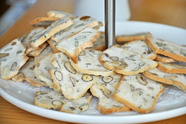 Steirisch süsser Kürbiskern-Zwieback