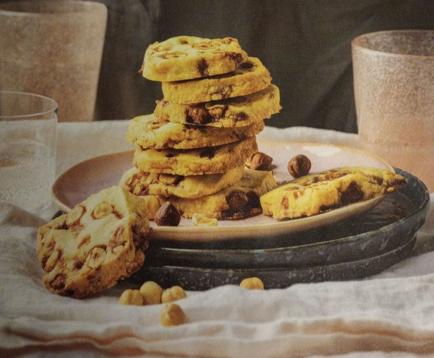 Caramel-Haselnuss-Sablés