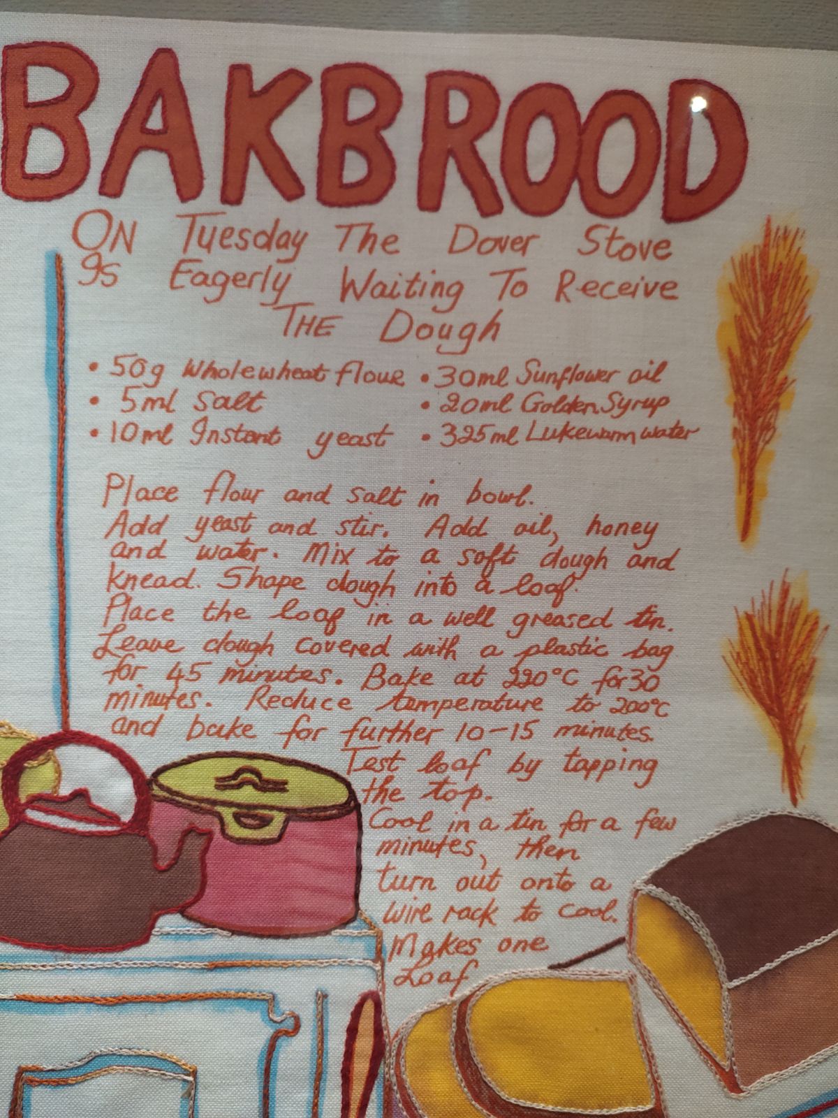 Capetown District Six Reminder: Bakbrood (Backbrot)