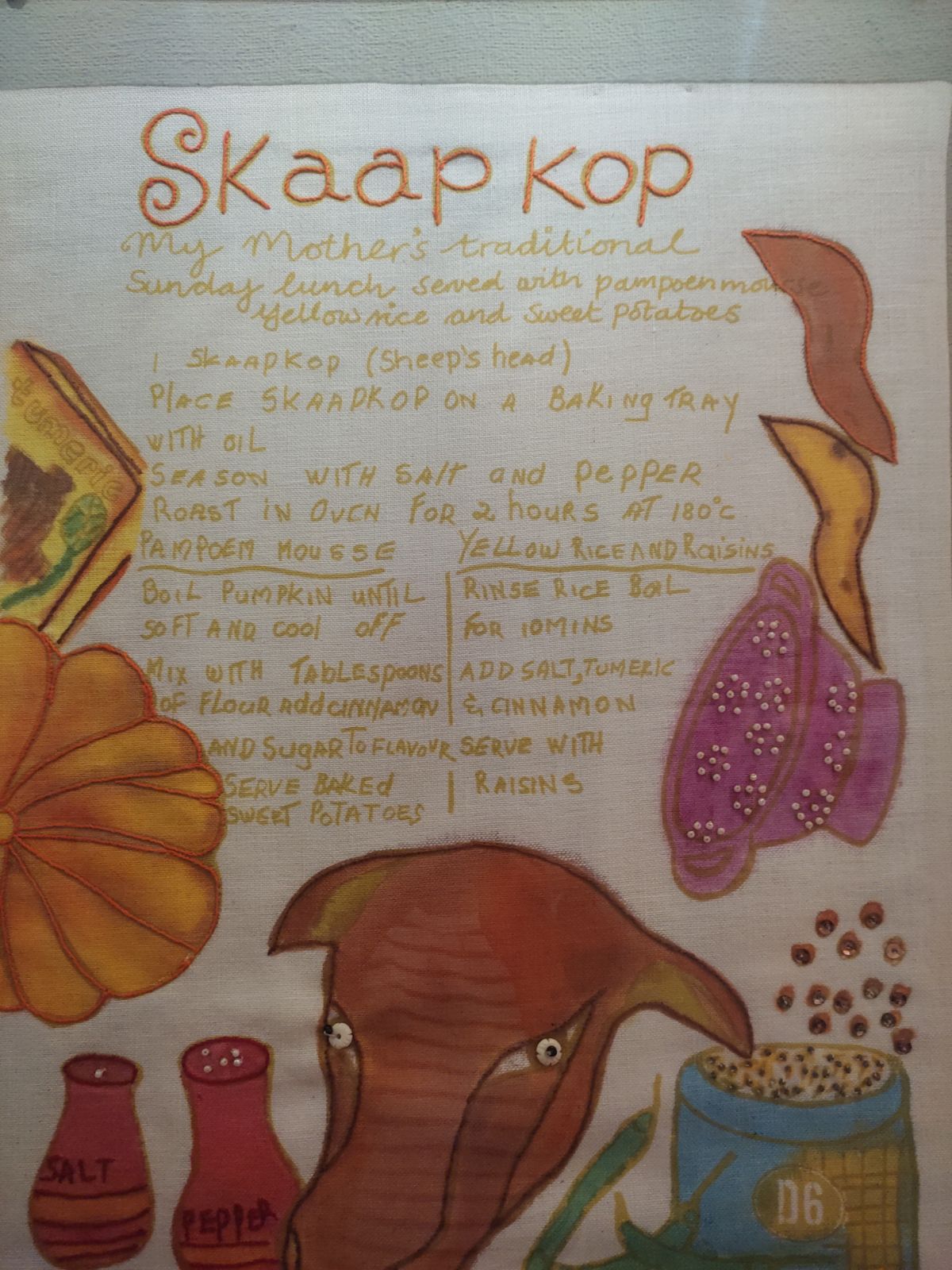 Capetown District Six Reminder: Skaap Kop (Schafkopf)